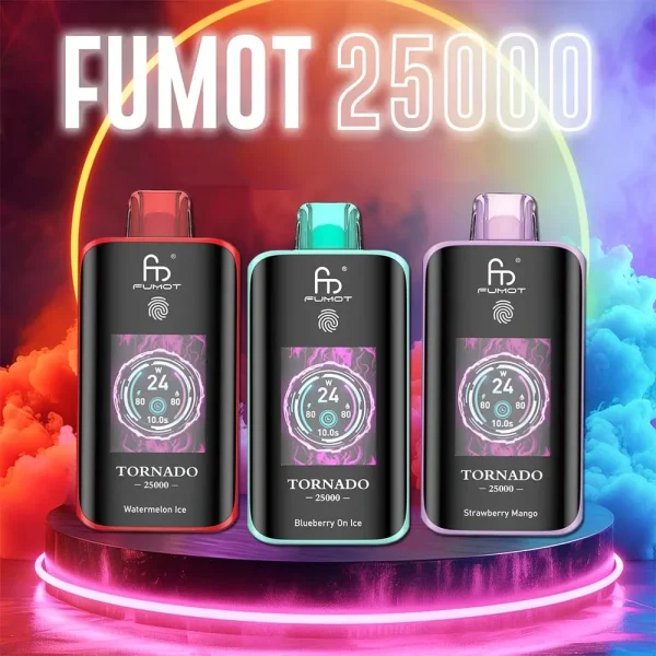 Fumot Tornado  25K Puffs Disposable Vape- EU Warehouse