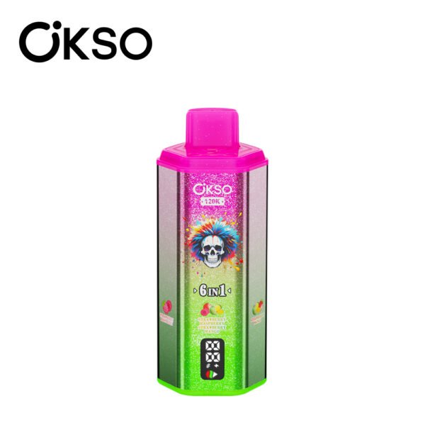 OKSO 120K Puffs 6 in 1 disposable vape - China Warehouse