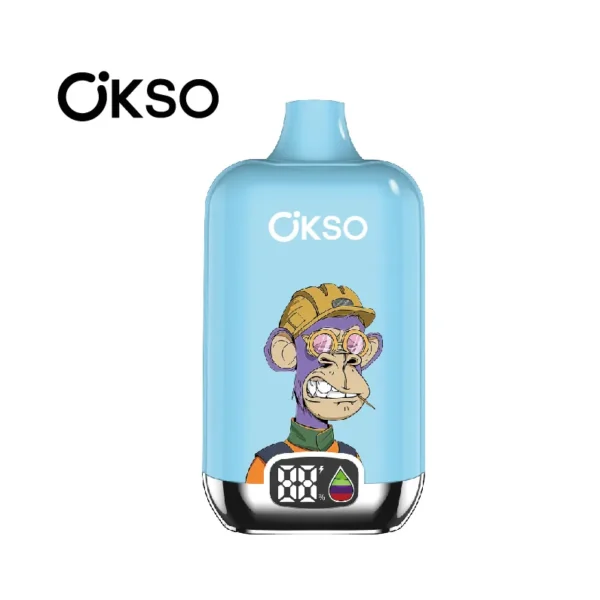 OKSO Digital Box 12000 12K Puffs LED Display Disposable Vape - China Warehouse
